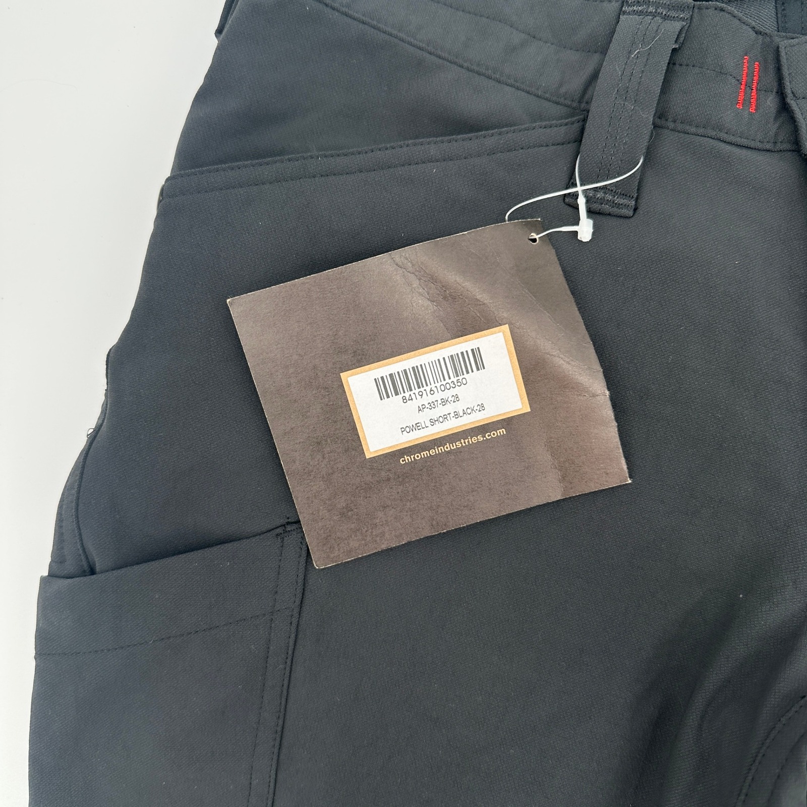 Chrome Industries Powell Engineered Cargo Shorts Mens 28 Black New — image 4 of 7
